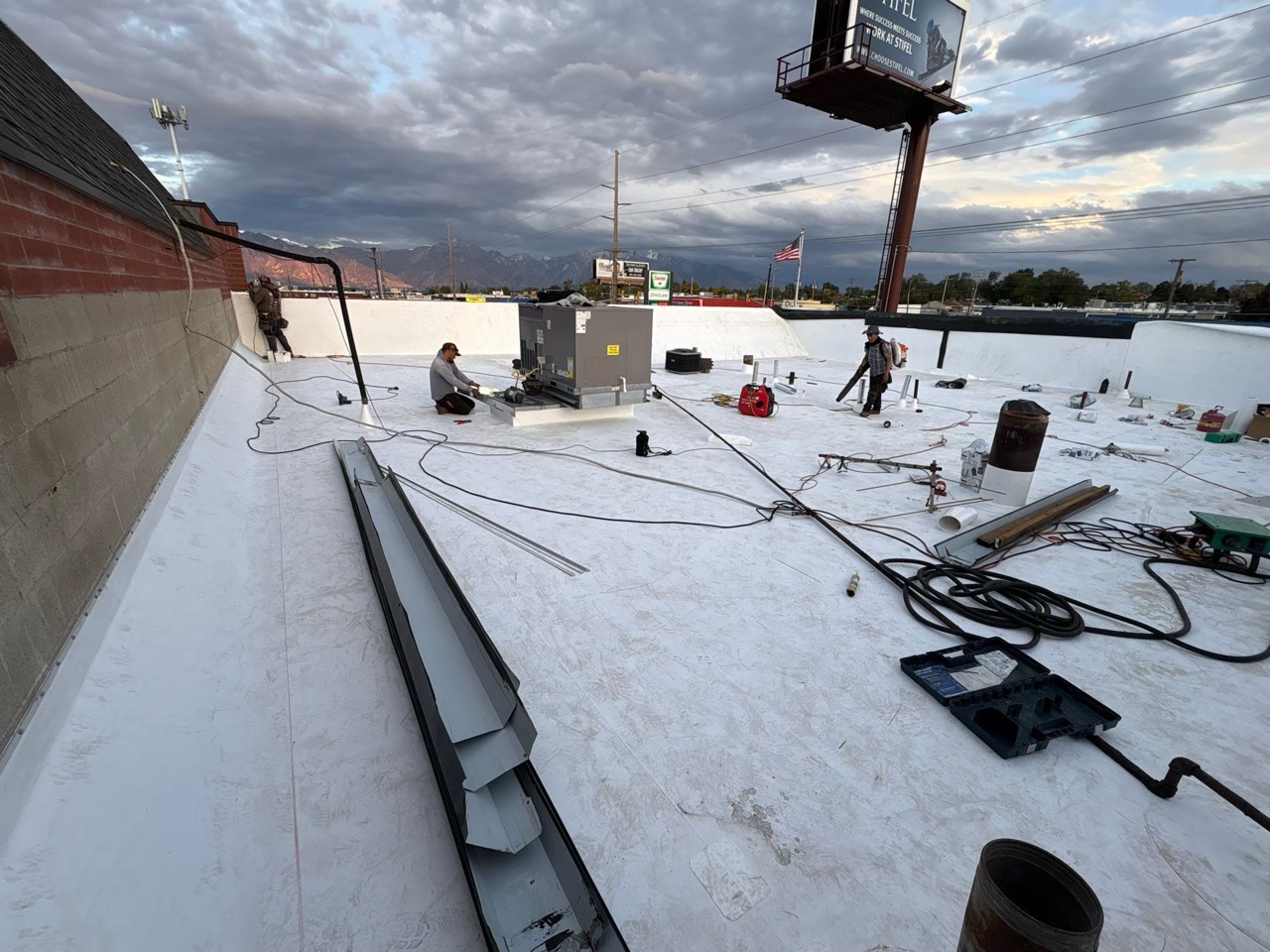 Tpo Roof Install Taylorsville Utah