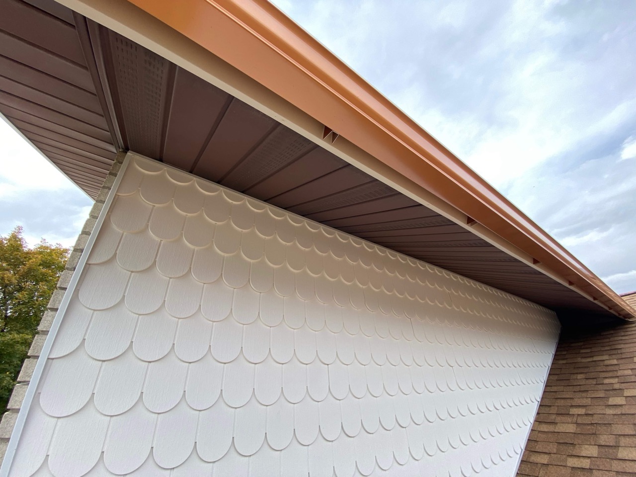 Vinyl Siding Copper Gutter Orem Utah